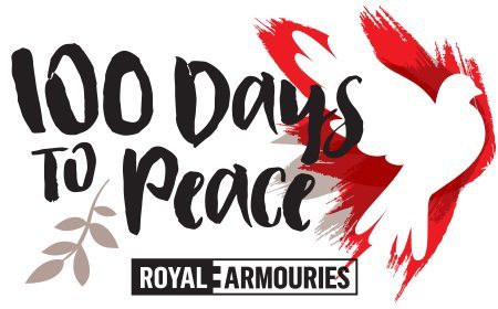 100 days of peace concert logo