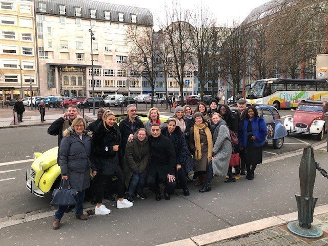 The Central Hall Westminster team in Lille