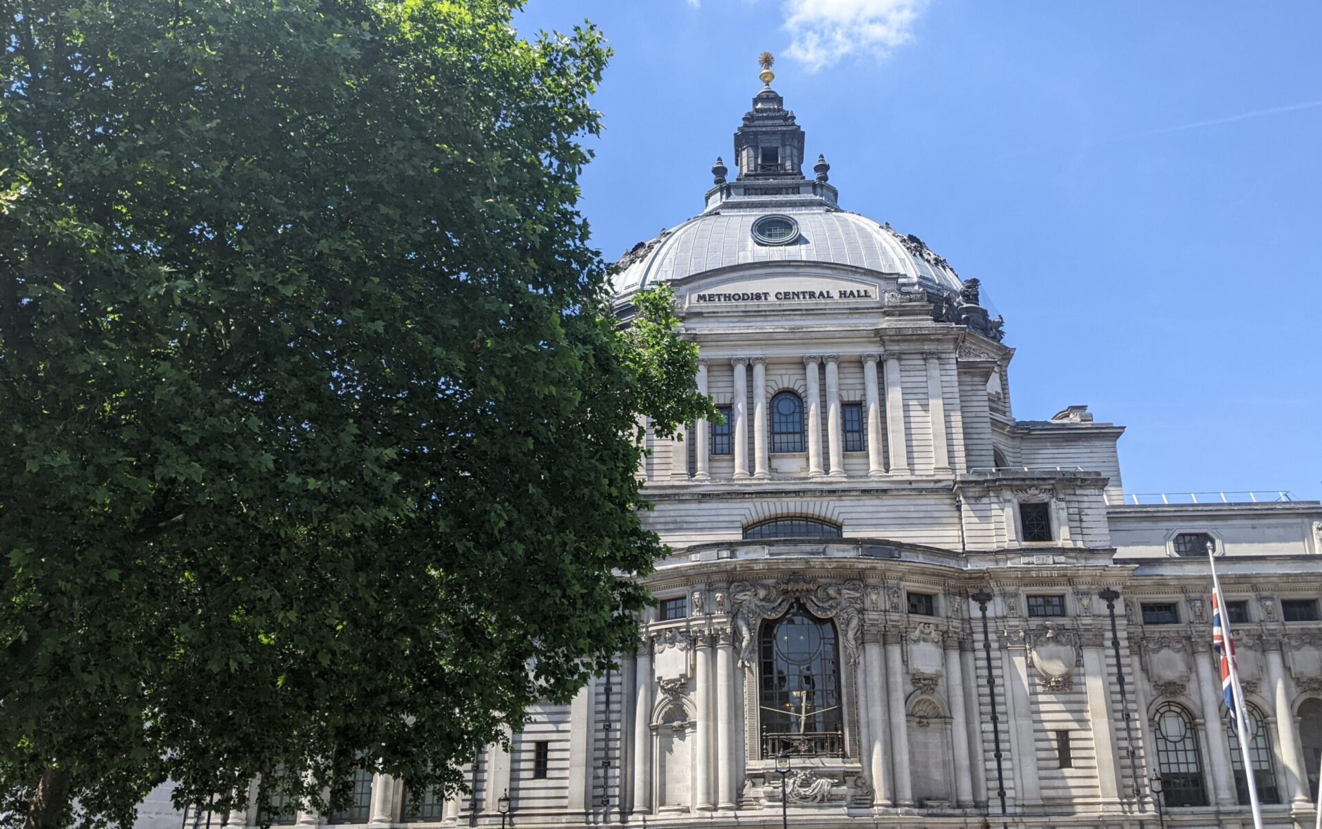 Central Hall Westminster (CHW) is delighted to have been featured as one of Hire Space’s Top Sustainable Conference Venues in London!